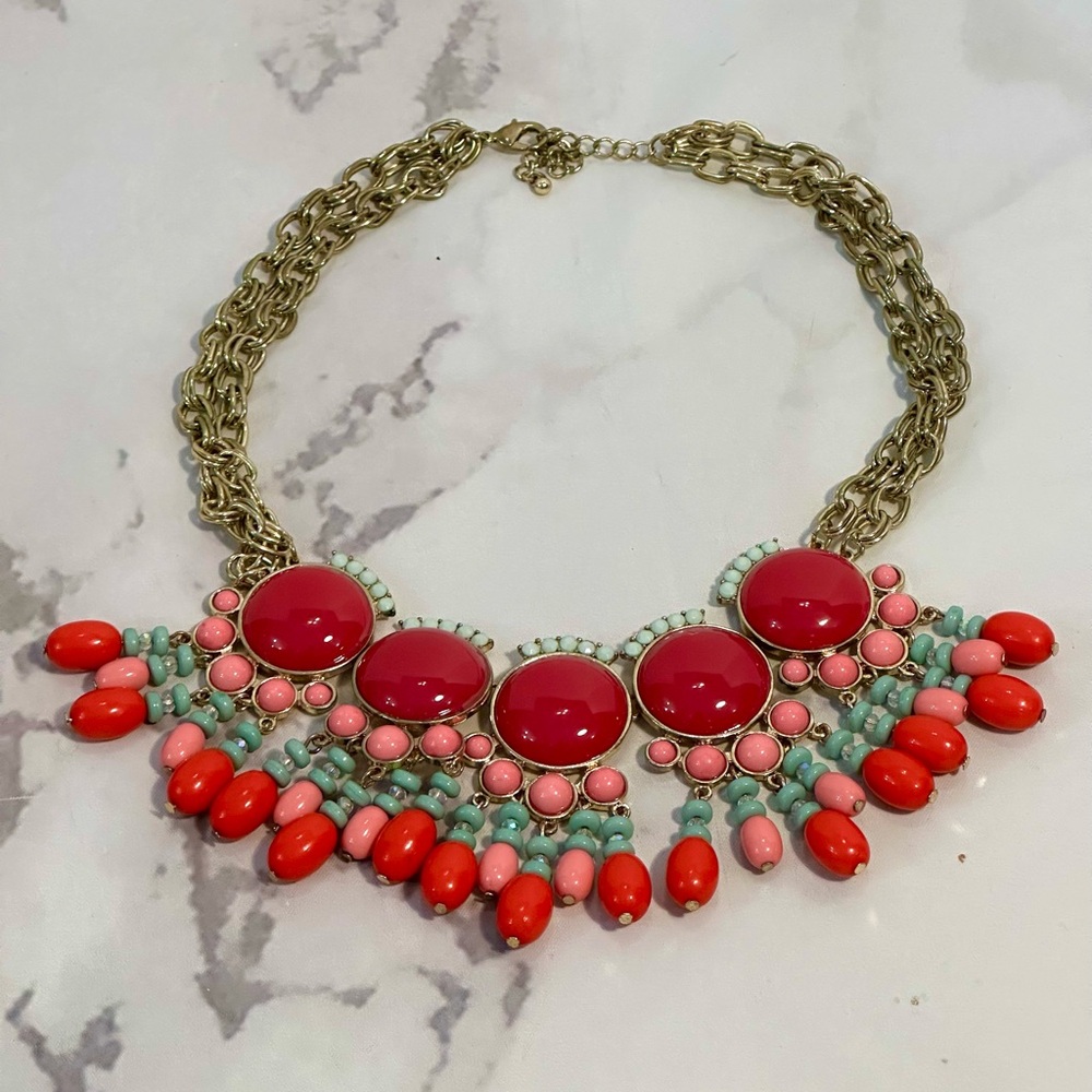 Colorful Statement Necklace